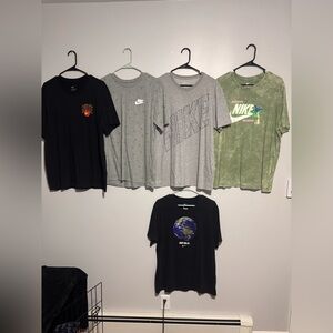 BUNDLE 5pc Nike Legend Running Training VTG Y2K NSW DriFit Mens Sz L-XL Shirts
